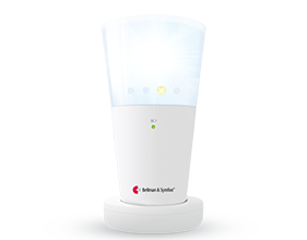 Wired Smoke Alarm AICO Product Image transparent